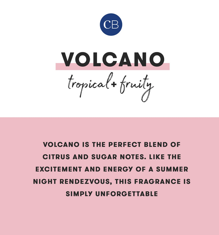 Volcano Modern Marble Petite Candle 8oz