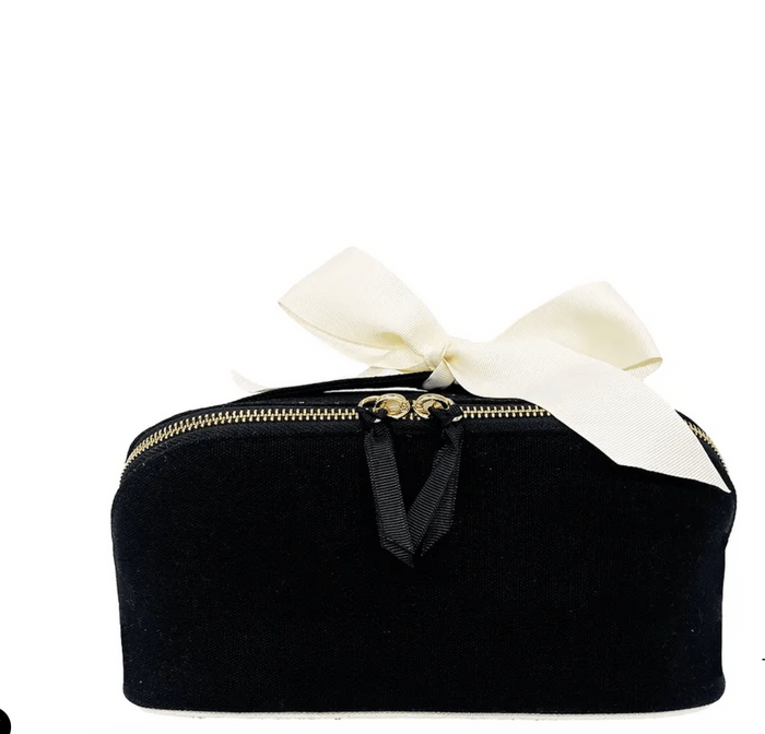 ACCORDION BOX MAKEUP & TOILETRY, BLACK