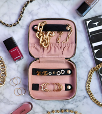 CUTE JEWELRY BOX  RECYCLED VELVET