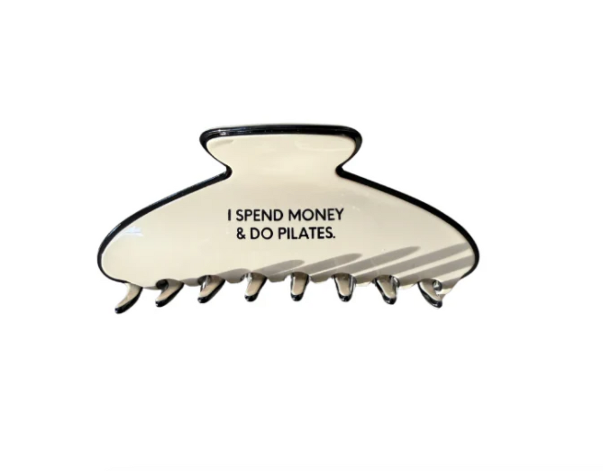 I Spend Money & Do Pilates Claw Clip