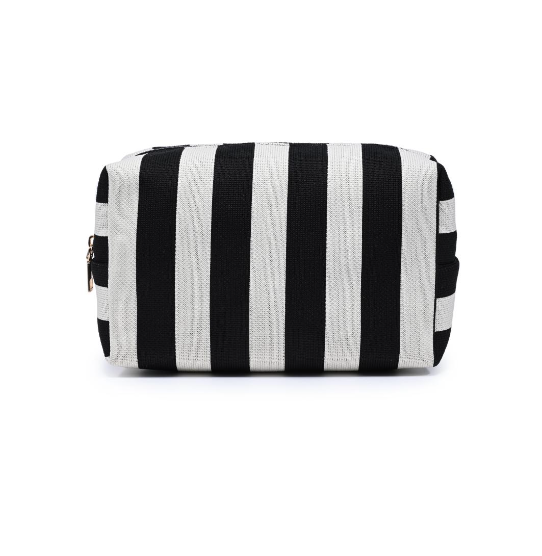 Essential Stripe Cosmetic & Travel Organizer Pouch