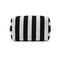 Essential Stripe Cosmetic & Travel Organizer Pouch