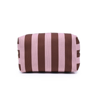 Essential Stripe Cosmetic & Travel Organizer Pouch