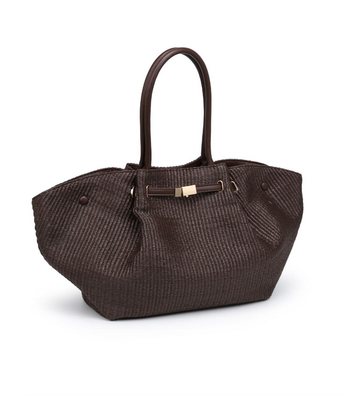 Kaia - Straw Tote