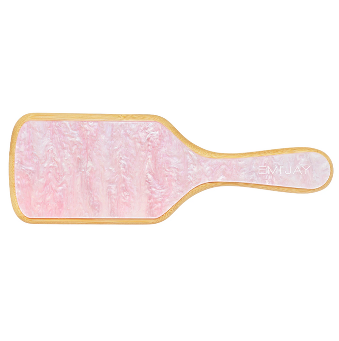 Bamboo Paddle Brush in Pink Sugar