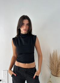 Hi Neck Top