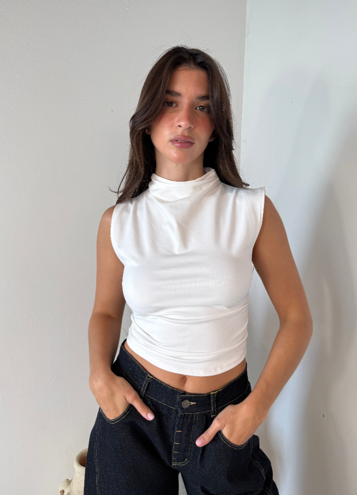 Hi Neck Top