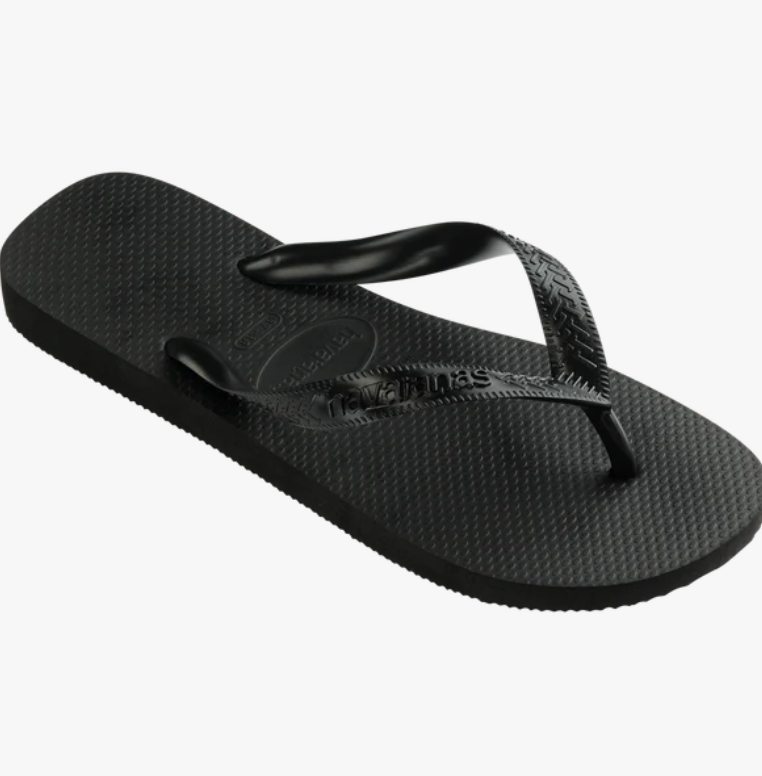 Black Wide Strap HAVAIANAS