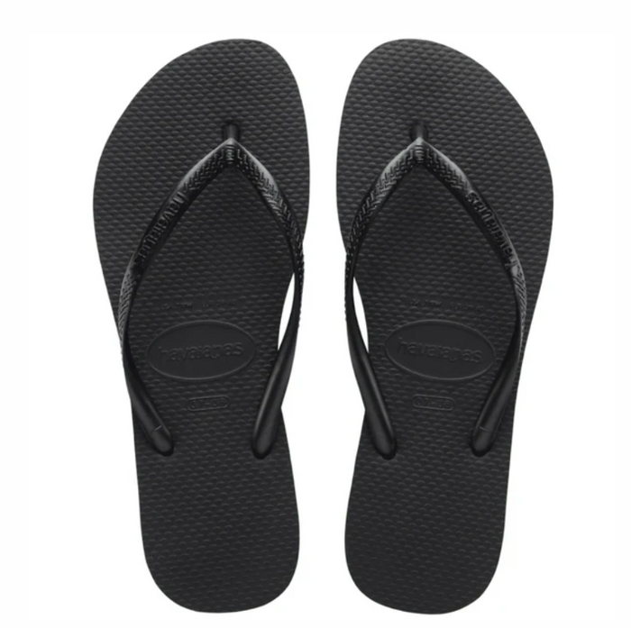 Black Slim Havaianas