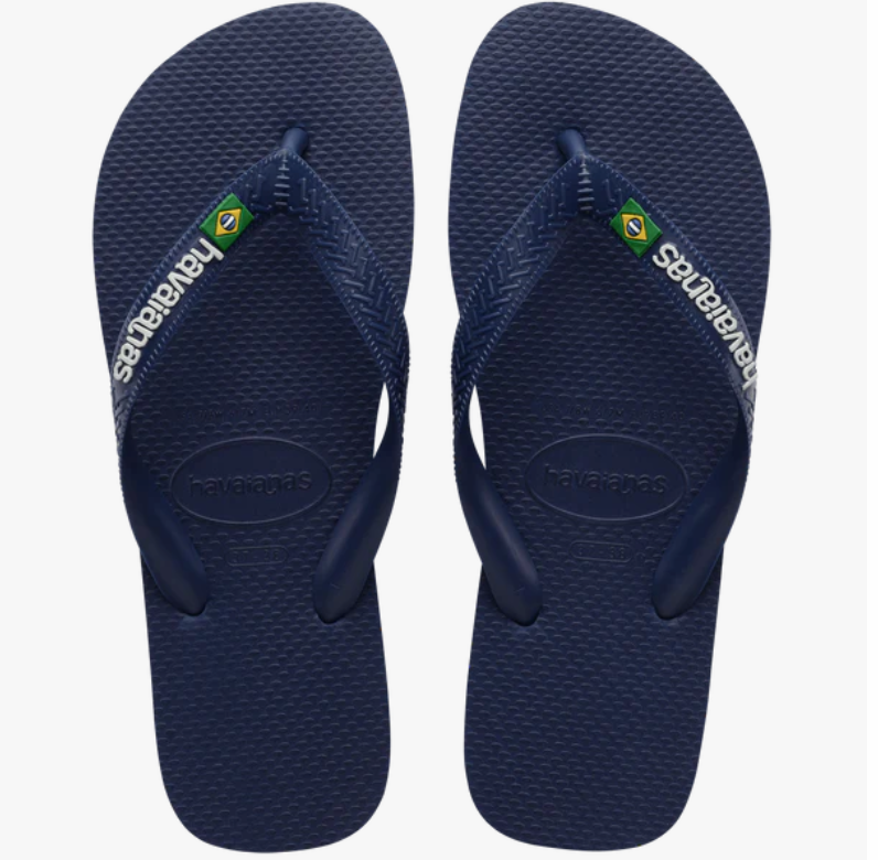 Navy Logo Wide HAVAIANAS