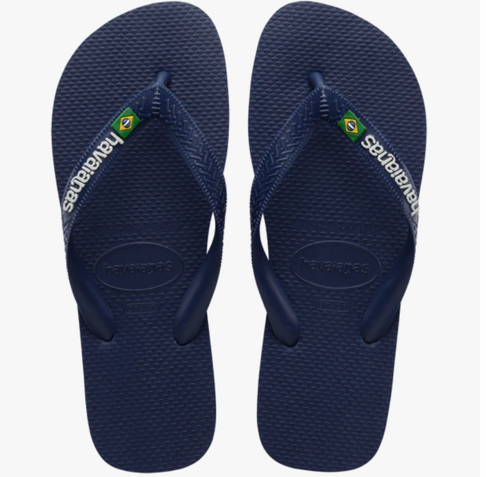 Navy Logo Wide HAVAIANAS