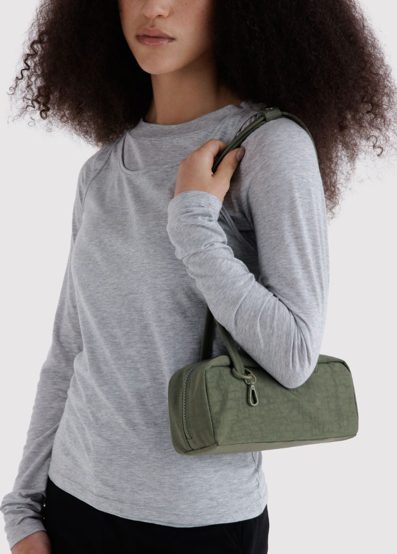 Small Nylon Bowler Bag