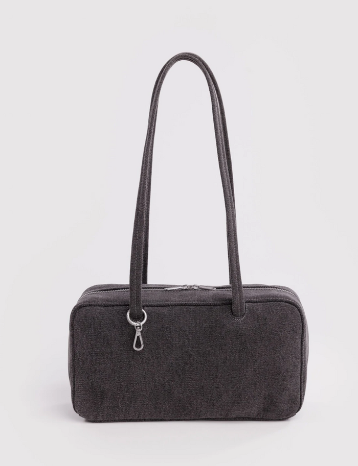 Denim Bowler Bag Baggu