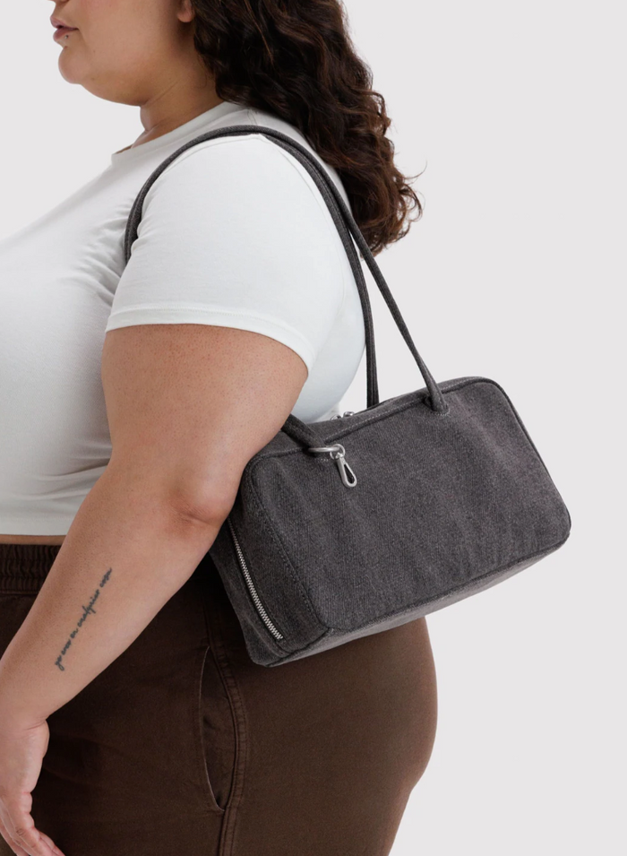 Denim Bowler Bag Baggu