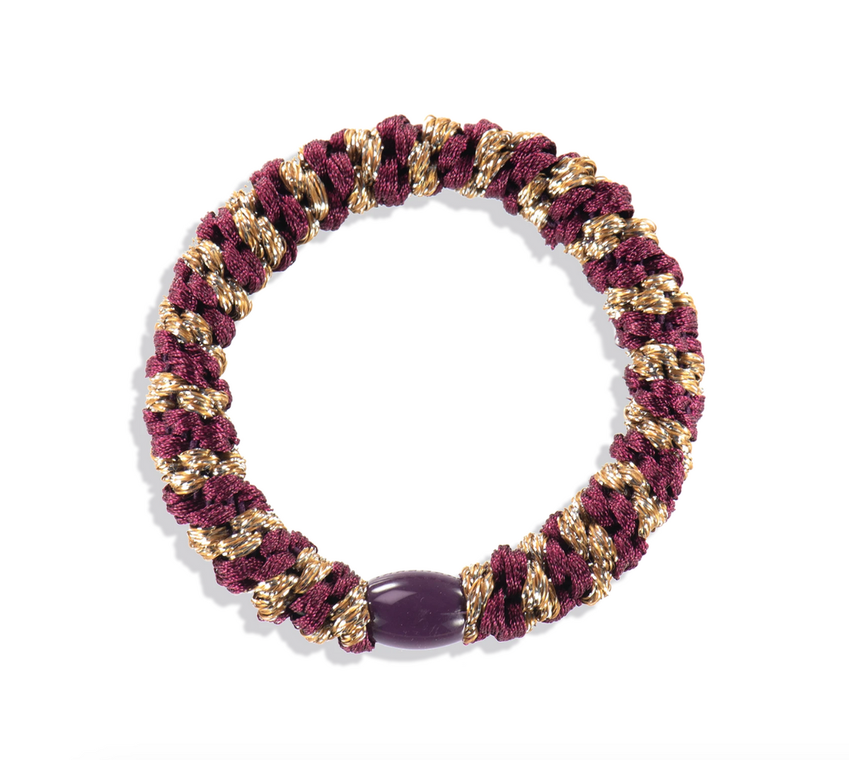 KKNEKI Bordeaux Glitter Stripe