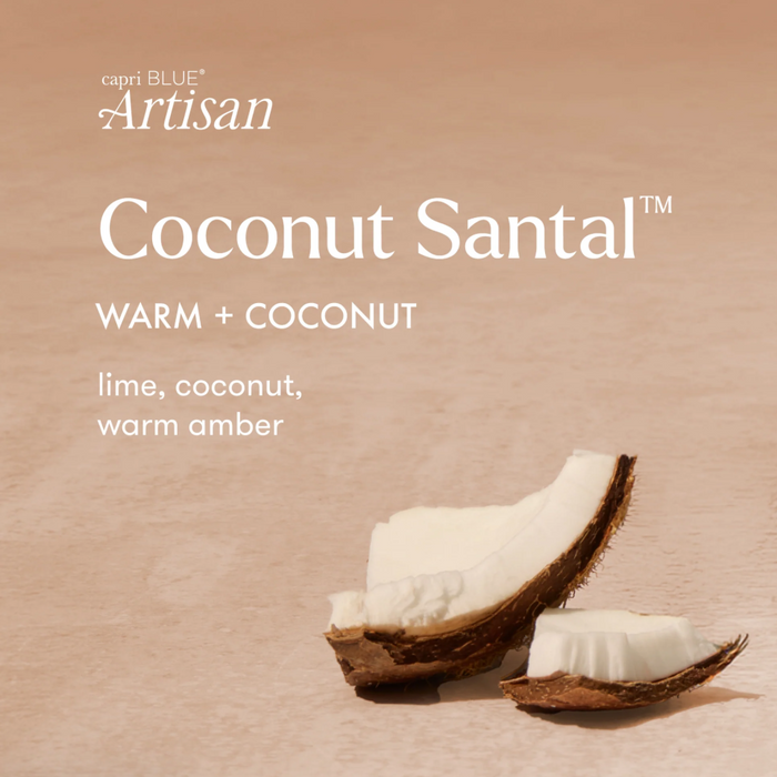 Coconut Santal Caffè Capri Petite Candle 8oz