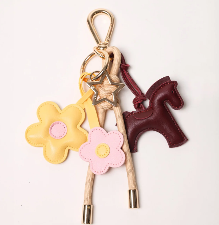KEY CHAIN WITH CHARMS