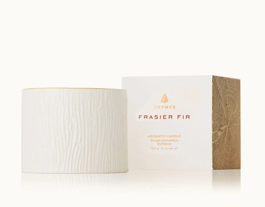 Frasier Fir® Ceramic Petite Candle 6oz Thymes