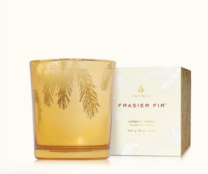 Frasier Fir® Gilded 13 oz Poured Candle Thymes
