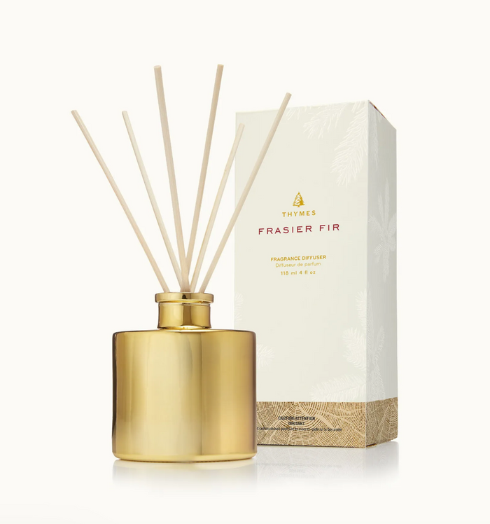 Frasier Fir® Petite Gold Reed Diffuser Thymes