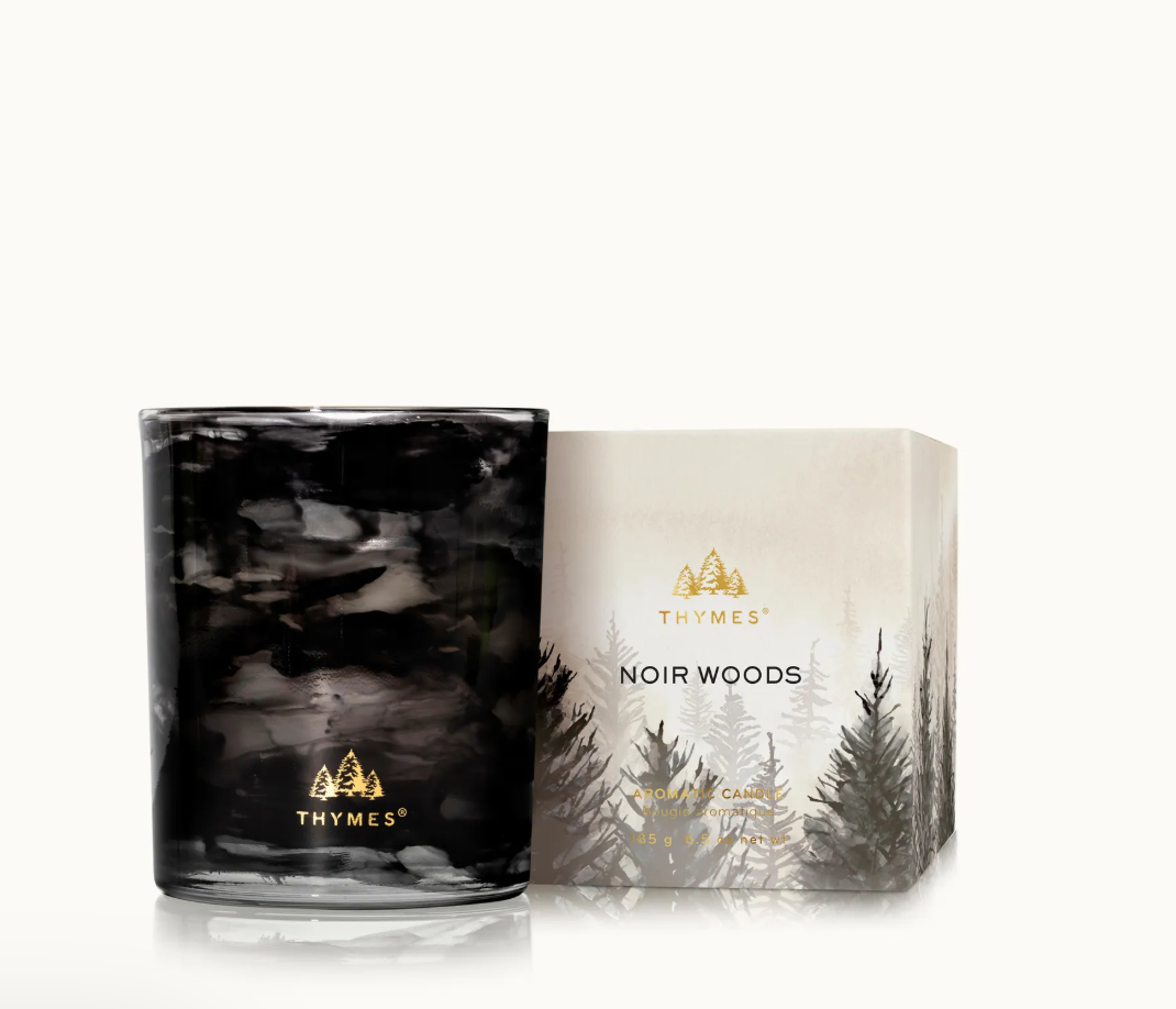 Noir Woods 6.5 oz Poured Candle Thymes