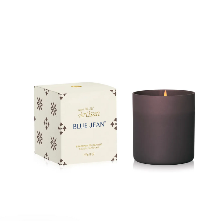 Blue Jean Terrazza Velluto Boxed Tumbler Candle 8oz