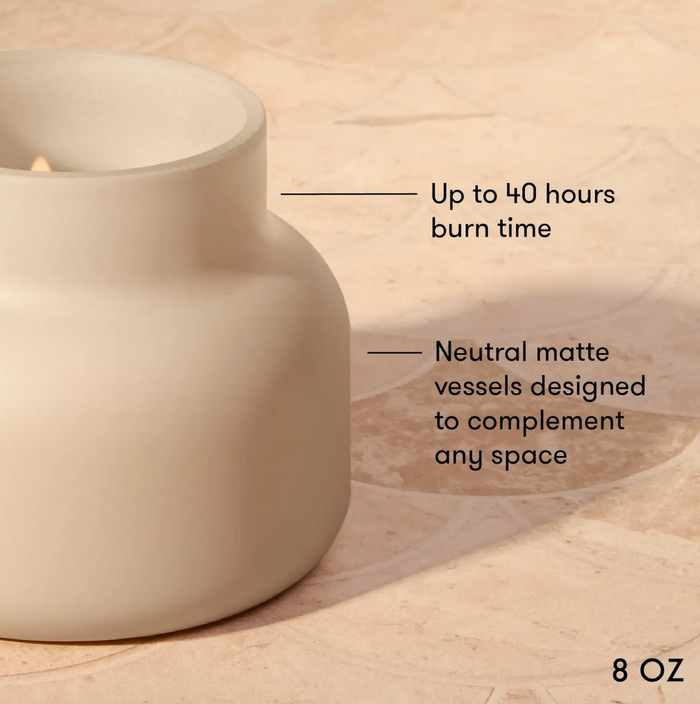 Coconut Santal Terrazza Velluto Petite Candle 8oz