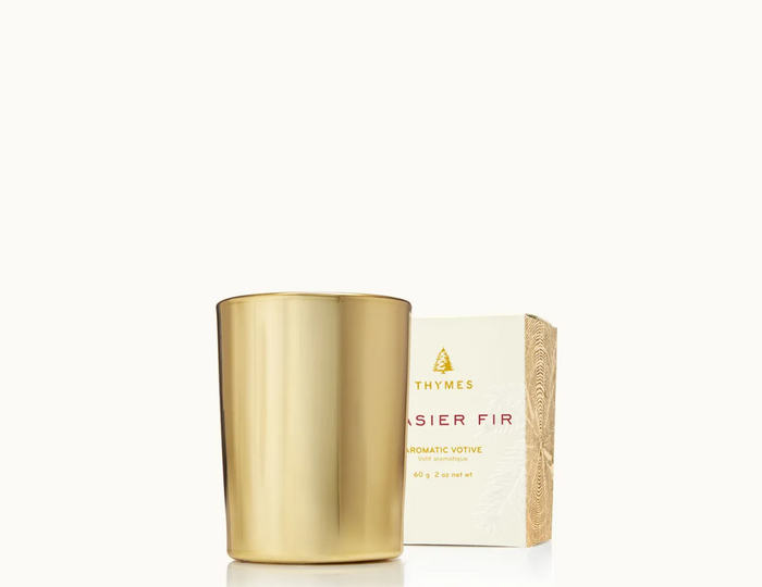 Frasier Fir® Gilded Gold Votive Candle 2oz