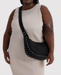 MEDIUM NYLON CRESCENT BAG