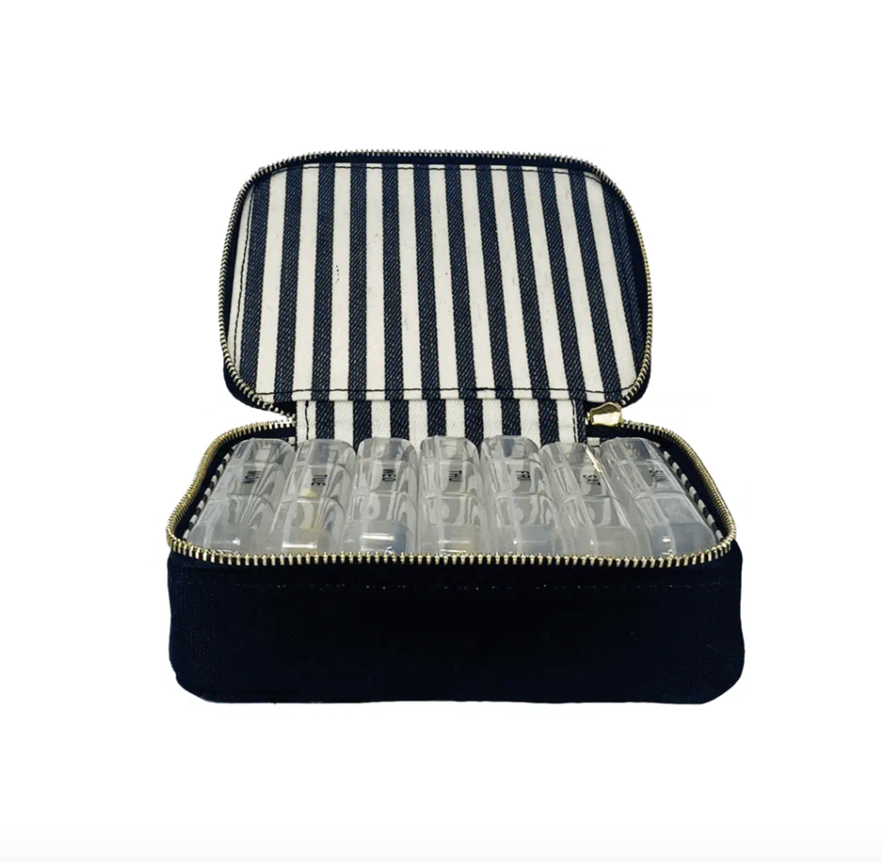 Large Pill Travel Case with Individual Daily Pill