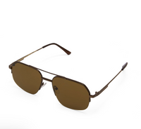 THE HOOPER - BRONZE-DARK CHOCOLATE