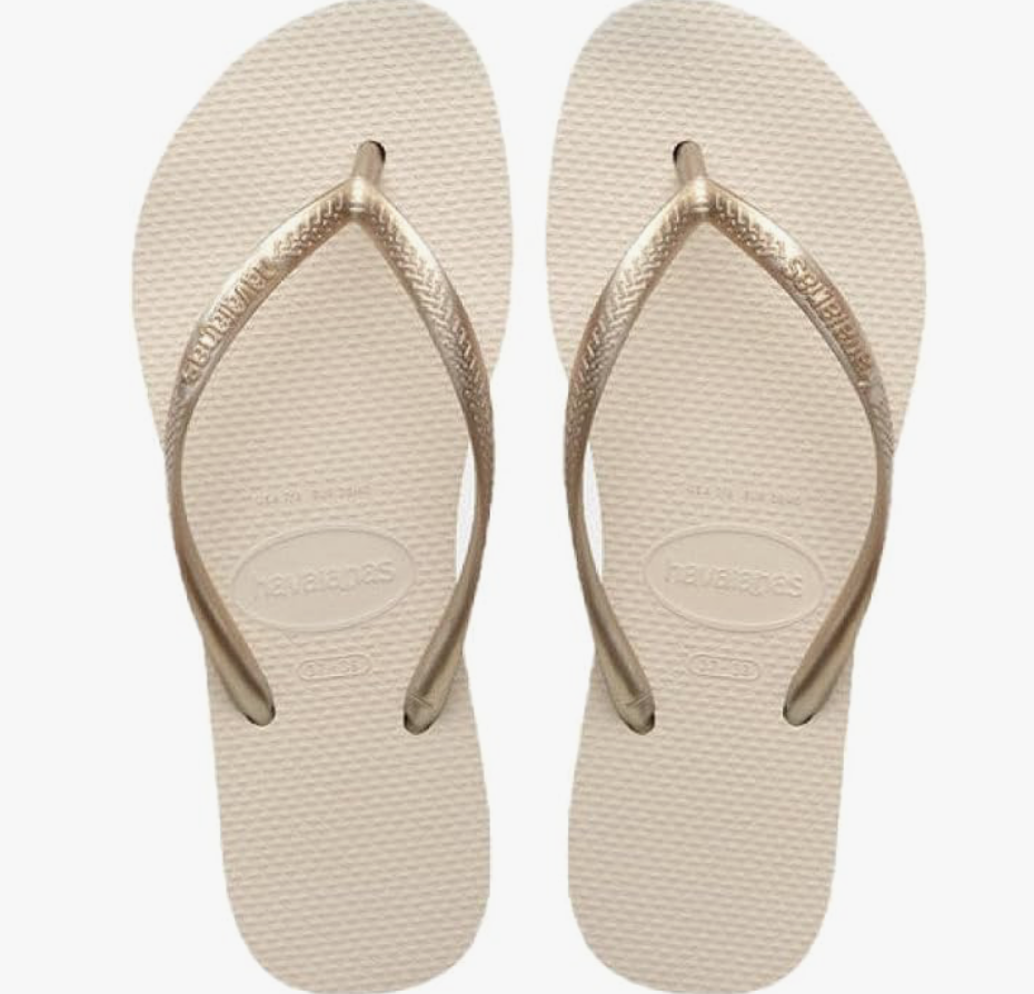 Beige Slim Flatform HAVAIANAS