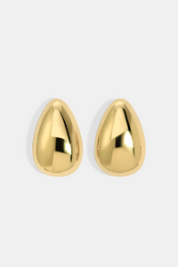 TEARDROP STUD EARRINGS