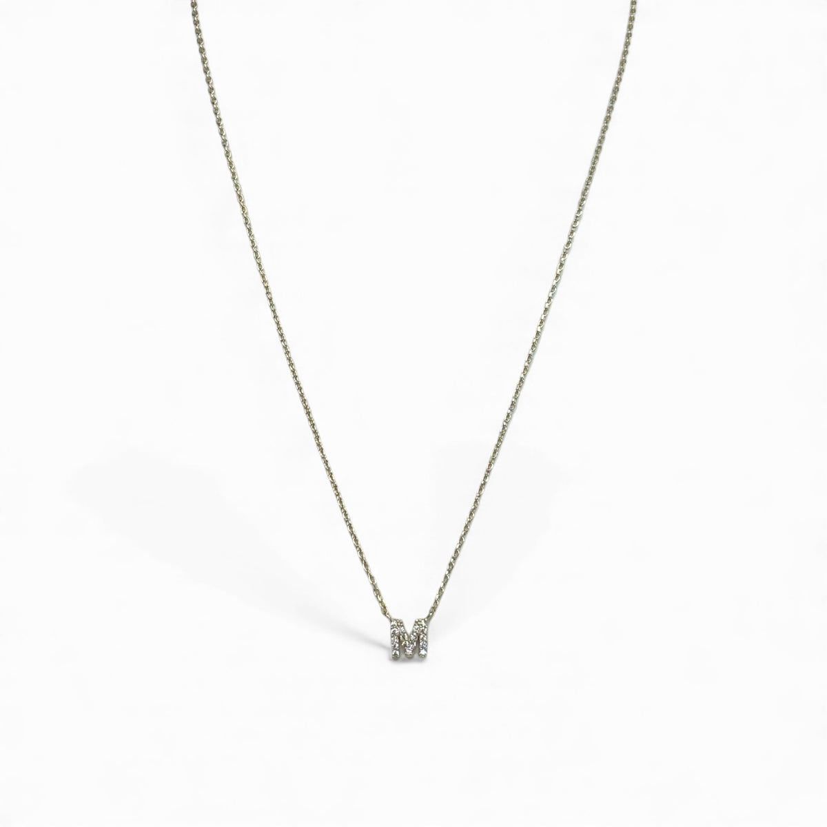 Cristal Initial Necklace