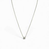 Cristal Initial Necklace
