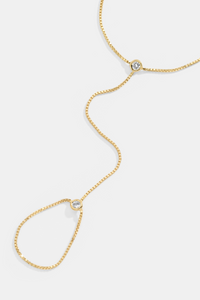 GOLD ACCENT HAND CHAIN