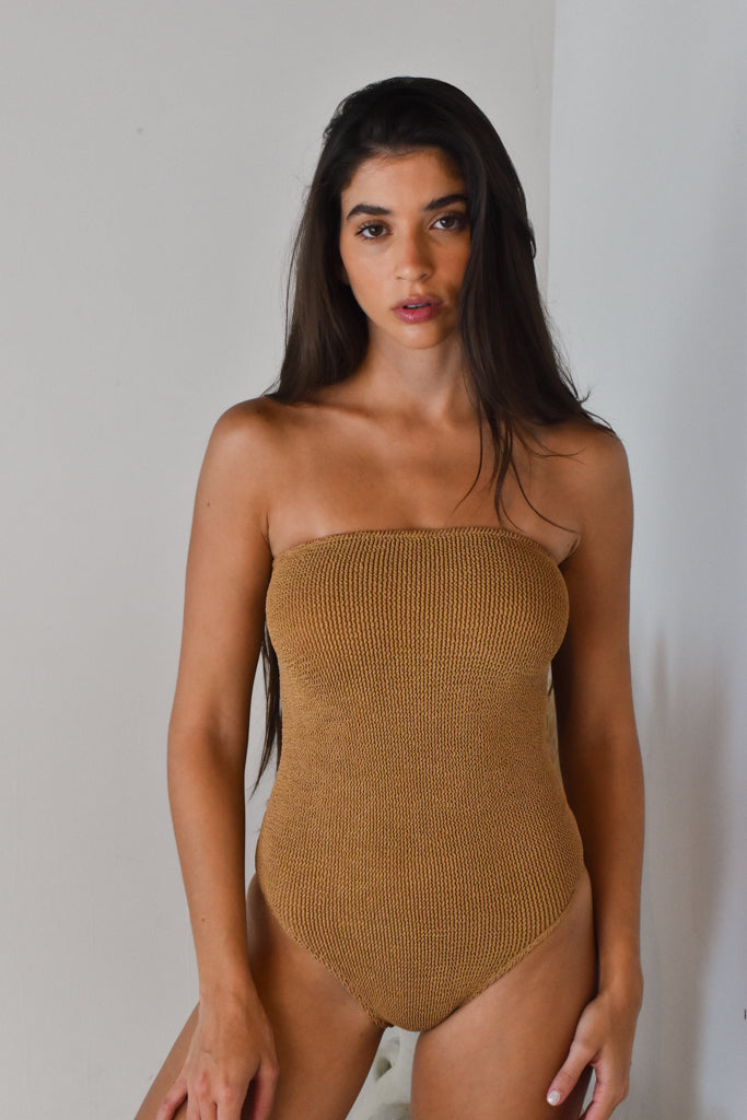 TULUM TUBE STRAPLESS ONE SIZE ONE PIECE SWIMSUIT