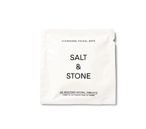 Cleansing Facial Wipes - 20 Pack Salt & Stone