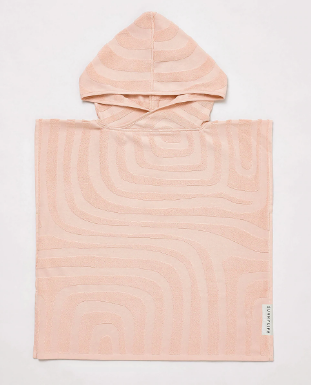 Terry Beach Hooded Towel 6-9