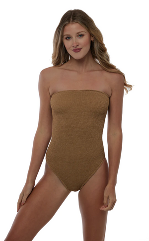 TULUM TUBE STRAPLESS ONE SIZE ONE PIECE SWIMSUIT